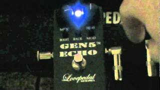 Video thumbnail for Lovepedal GEN5 Echo pedal by hovercraft Artifact