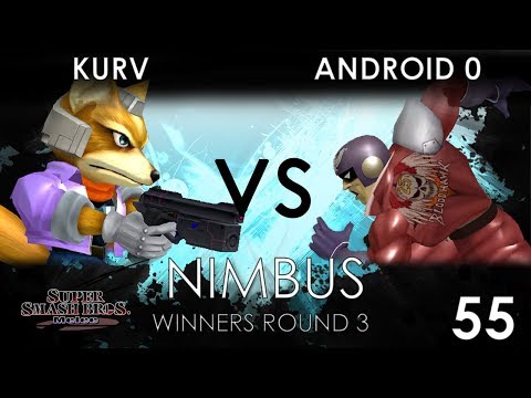 Nimbus #55 - DCG GUG GS | Kürv (Fox, Luigi) VS Android 0 (Falcon) - SSBM Winners Round 3