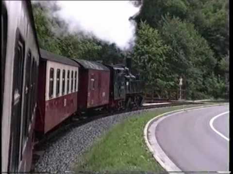 Fahrt mit Selketalbahn anno 1996