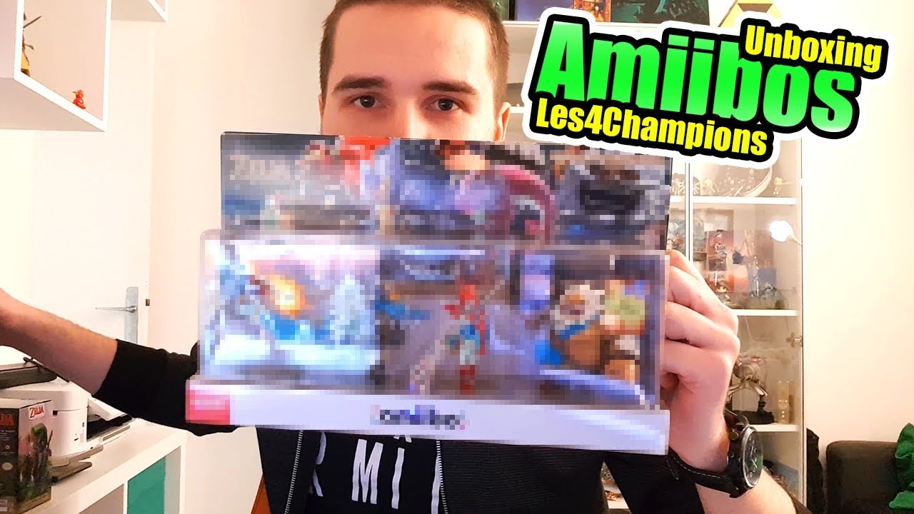UNBOXING: LES 4 PRODIGES DE ZELDA BREATH OF THE WILD ! (Amiibos)