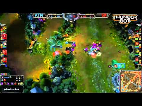 [W9D1 ATN vs SK] First Blood on Kev1n