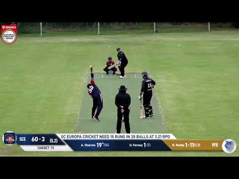MOM: A.Sharma - VFB vs SCE | Highlights | Dream11 European Cricket Series Kummerfeld Day 2 | Germany