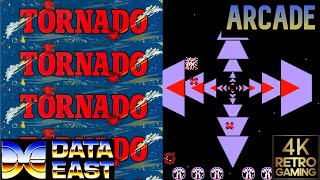 Tornado Arcade ( Data East 1982 ) 4k Gameplay