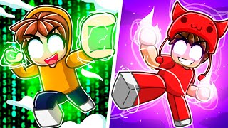 Roblox but we have NEW Elemental Powers!