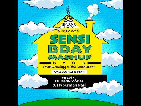 Dancehall party at the Sensi Party by Dj Bankrobber × HypeManPaul