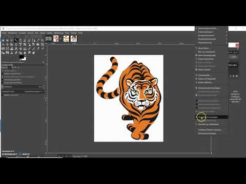 GIMP -  Hintergrund freistellen mit Hilfe des Alphakanals