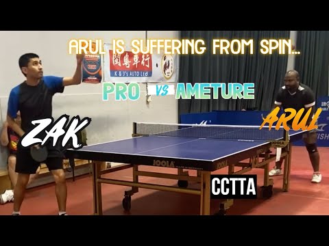 Zakria vs Arul: A Quick Kill by Zak (@ZakriaTT) - Practice at CCTTA