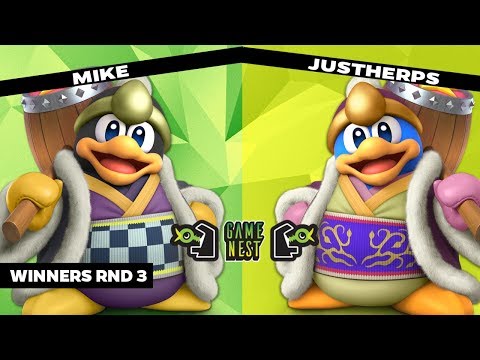 Game Nest Smash It Up: Mike (King Dedede) vs Justherps (King Dedede) - Winners Round 3