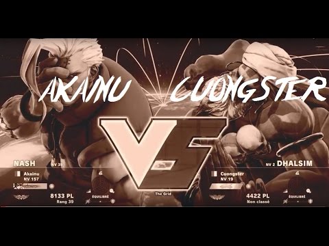SFV - Akainu (Nash) vs Cuongster (Dhalsim)
