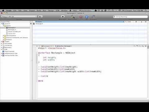 Objective-C on the Mac L4 - @implementation