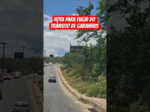 ROTA PARA FUGIR DO TRÂNSITO DE GARANHUNS #estradas #penaestrada #pernambuco #garanhuns #cidades