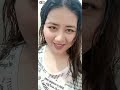 Cute Girl Taking A Bath
