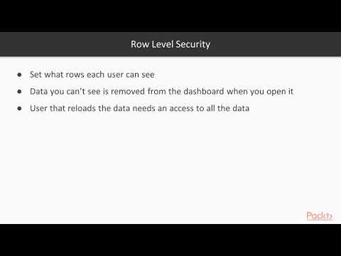 Mastering Data Visualization with QlikView The 5 Levels of Security | packtpub com