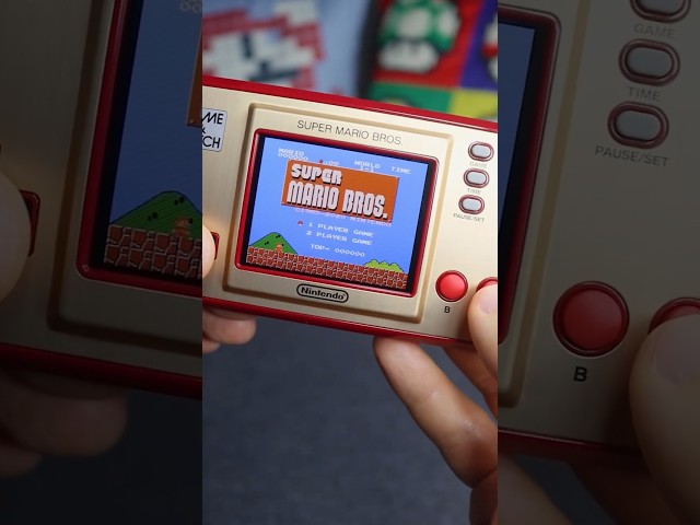 Vídeo relacionado con RLSOCO Funda para Game&Watch: The Legend of Zelda/Super Mario Bros/Game Watch SM Bros System