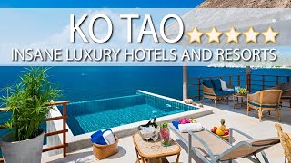 TOP 10 INSANE Luxury 5 Star Hotels in KO TAO, THAILAND