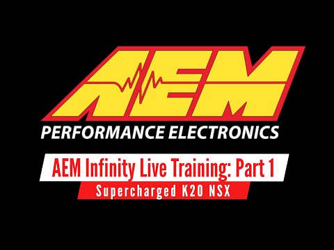 AEM Infinity Live Training: K20 Supercharged NSX Part 1 | Evans Performance Academy