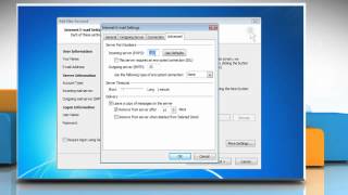 How to Set up an Email Account in Microsoft® Outlook 2010