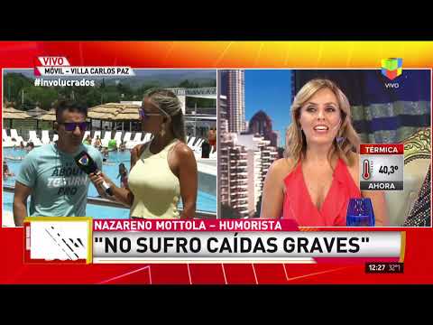 El humor de Nazareno Mottola desde Villa Carlos Paz