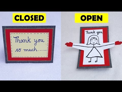 Thank You Card Ideas And Handmade For Thanksgiving For Teachers Parents Friends Instructables