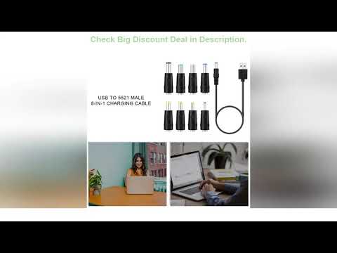 computer monitor cable types |  DC Charging Power Cord USB To 5521 Multifunctional DC Interchangeab