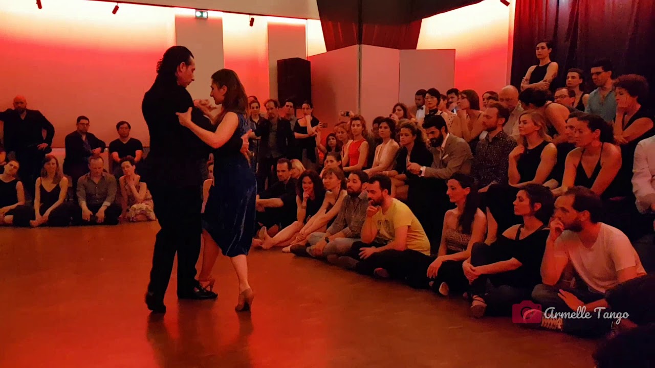 Damian Rosenthal & Vanessa Fatauros ❤  N.P. (No Place) @ Paris - Milonga El Garrón