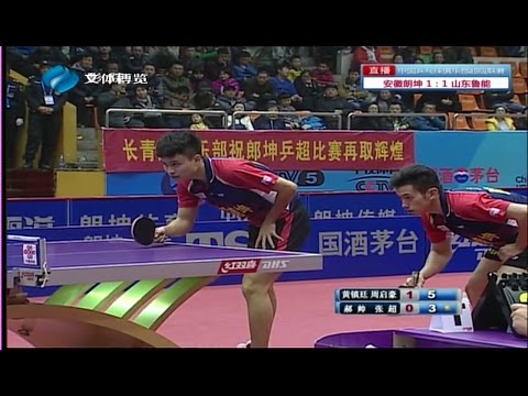 2016 China Super League: WONG Chun Ting/ZHOU Qihao VS HAO Shuai/ZHANG Chao [Full Match/Chinese|HD]