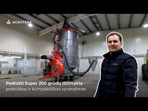 Pedrotti Grūdų džiovykla Super 200, grain processing equipment