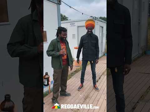 Backstage vibes: Omar Perry & Meta @ Reggae Geel 2024