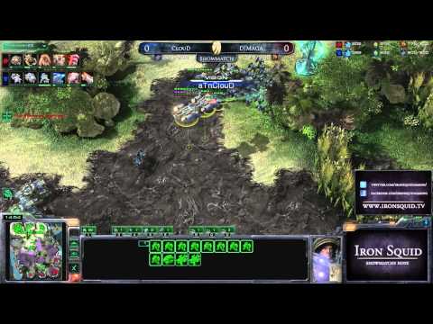 [FR#KOTH 3] Dimaga vs ClouD - G1 - Heart of the Swarm (IronSquid)