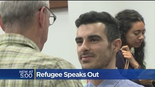Gay Syrian Refugee Shares His Vision Of Hope At Sierra College