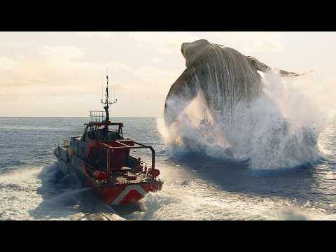 Scarlett Johansson Versus Giant Mosasaurus | Jurassic World Rebirth