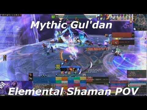 [7.2] STK vs Mythic Gul'dan - 907 Elemental Shaman