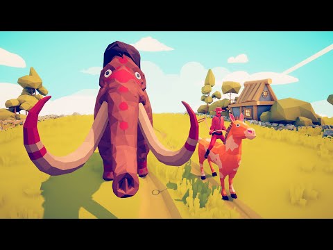 Lasso & Mammoth vs 2x EVERY UNIT - Totally Accurate Battle Simulator