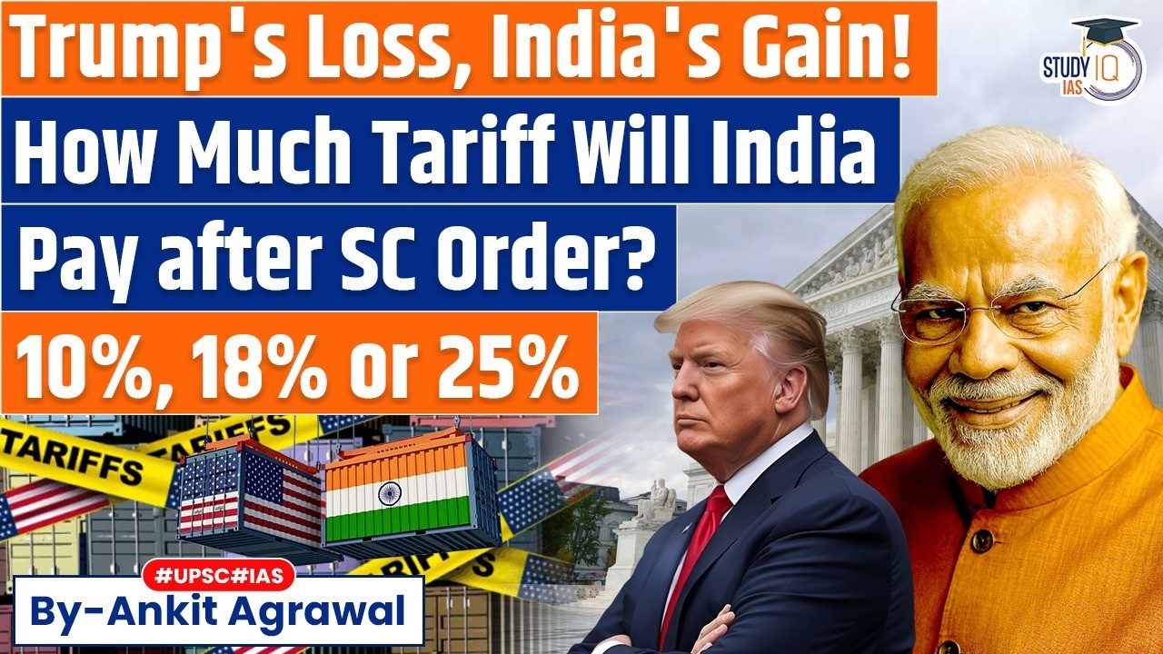 Will Indian goods face 10% or 18% Trump tariff after US court bombshell? Ankit Agrawal Study IQ