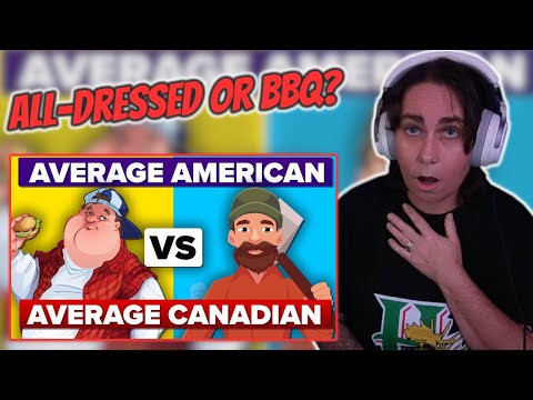 Average American vs Average Canadian - How Do You Compare | Australian Reacts | AussieTash