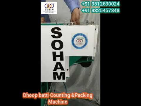 Dhoopbatti Counting And Packing Machine