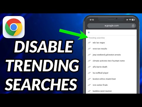 How To Turn Off Trending Searches On Google Chrome