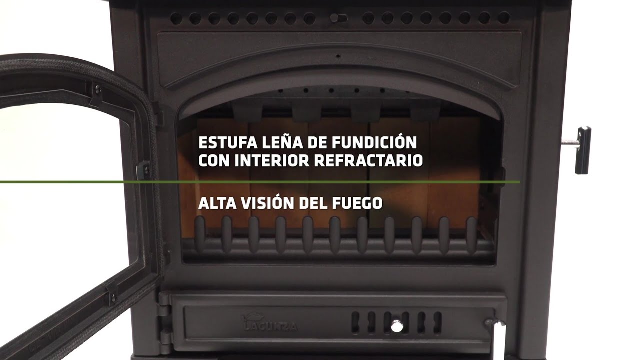 Watch Estufa de Leña de HIERRO FUNDIDO Now Estufa de Leña de HIERRO FUNDIDO