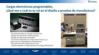 Cargas electrónicas programables, ¿Qué son y cómo se usan en pruebas de diseño y manufactura?