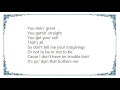 Van Morrison - No Trouble Livin' Lyrics