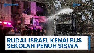 Bus Sekolah Penuh Siswa Kena Ledakan Rudal Israel di Lebanon, Hamas & Hizbullah Juga jadi Korban
