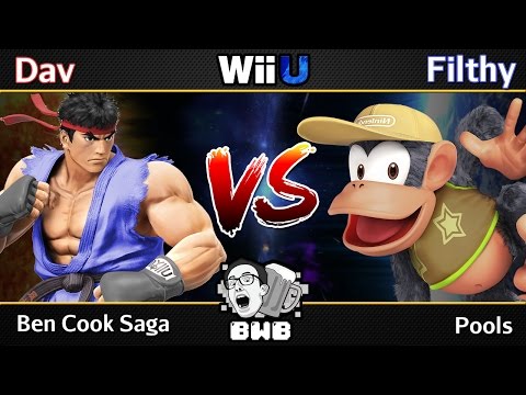 BWSmash Ben Cook Saga - Pools - Dav (Ryu) VS Filthy (Diddy Kong)