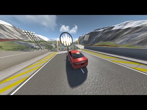 High speed jumps #9 "Ring of Fire Pile Up" - BeamNG.drive