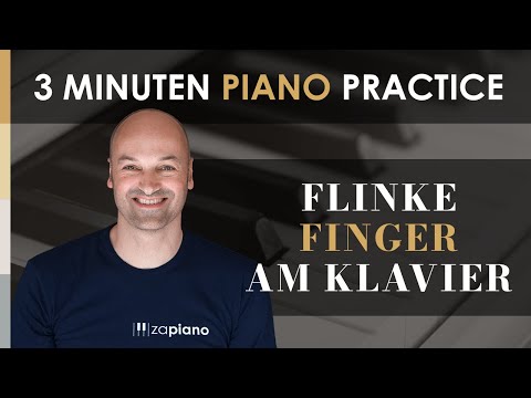 Flinke Finger - besser Klavier spielen lernen - rasch unter und übergreifen -  Zapiano® Methode