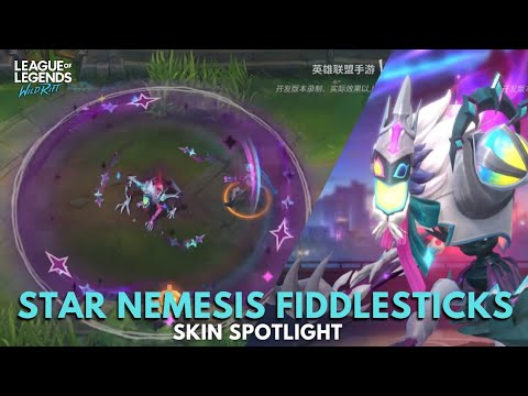 Star Nemesis Fiddlesticks Skin Spotlight | Wild Rift