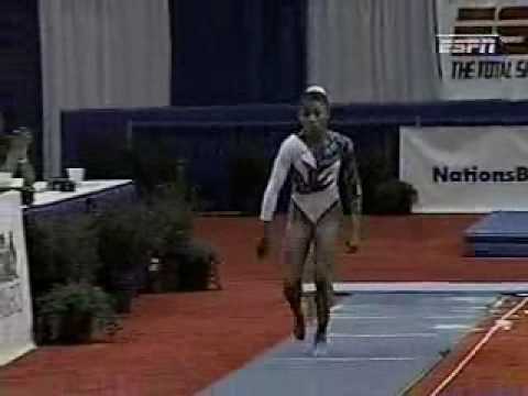 Dominique Dawes - 1994 US World Trials - Vault 2