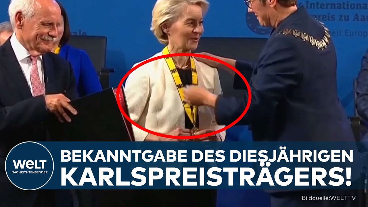 SPANNUNG IN AACHEN: Wer erhält den Karlspreis? Entscheidung über Europas wichtigste Auszeichnung