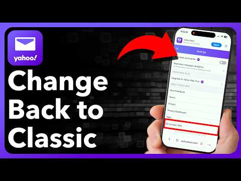 How To Change Yahoo Mail Back To Classic View