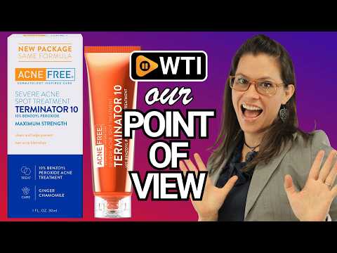 AcneFree Terminator 10 Acne Spot Treatment with Benzoyl Peroxide 10% Maximum Strength Acne Cream Treatment - WTI product video review