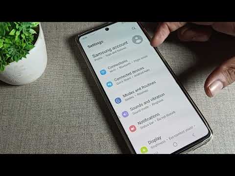 Samsung galaxy A53 increase phone sleep time, brightness setting